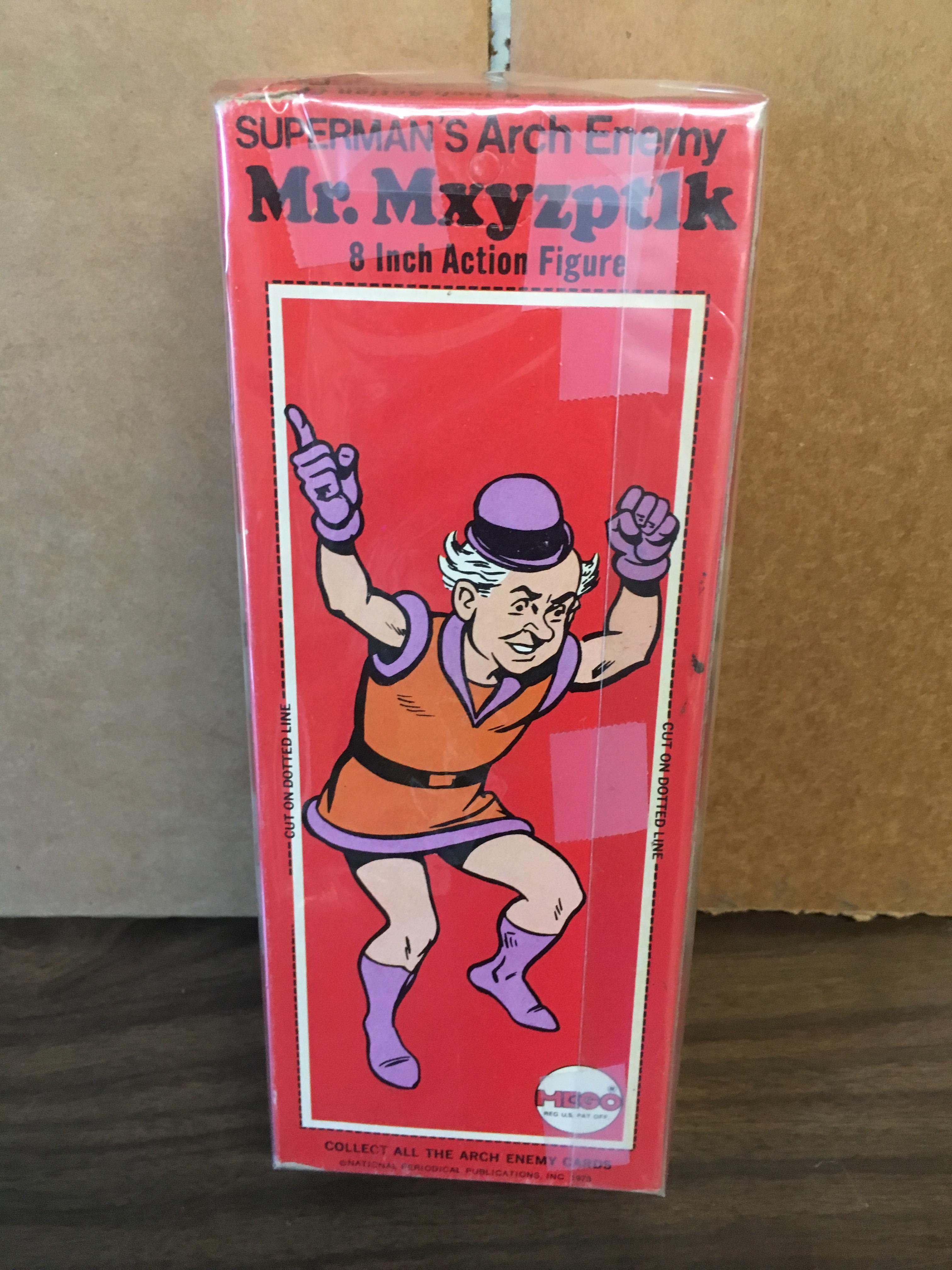 1973 Mego: Mr. Mxyzptlk in Original Box MIB - Super Rare in grade!