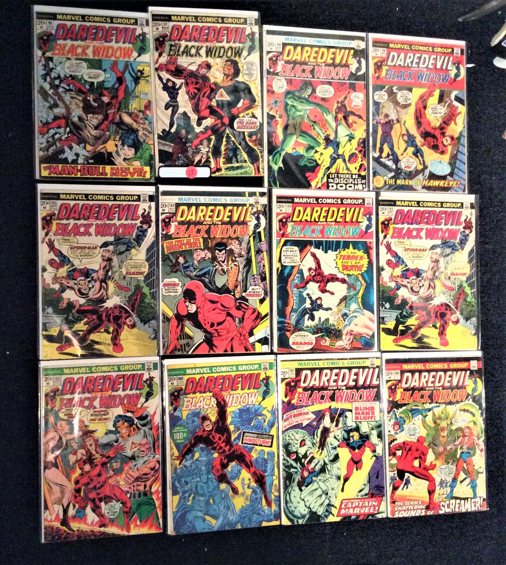 DAREDEVIL #95,97-101,103,103-107=KEY ISSUES