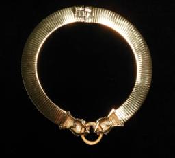 Vintage Ciner Panther Collar Necklace
