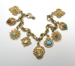 Vintage Charm Bracelet