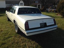 1986 Chevrolet Monte Carlo SS