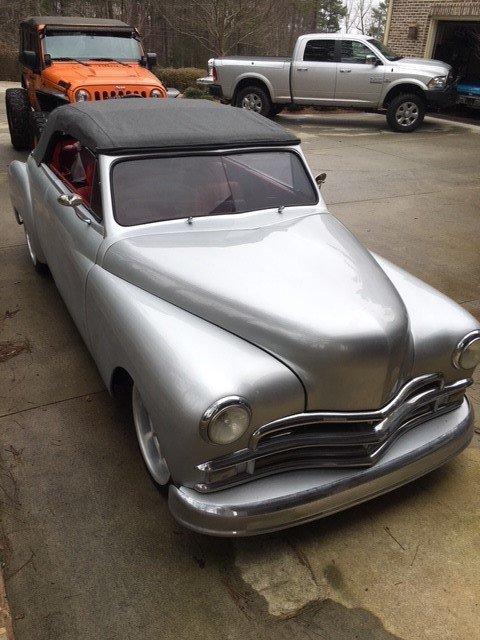 1950 Plymouth Convertible Custom Resto Mod