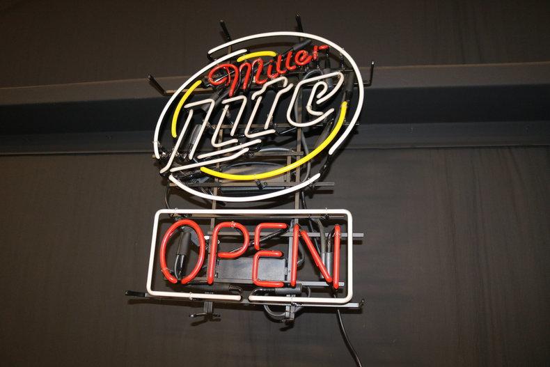 Miller Lite Open Neon Sign