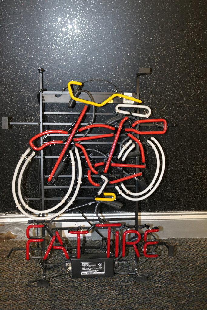 "Fat Tire" Neon Sign