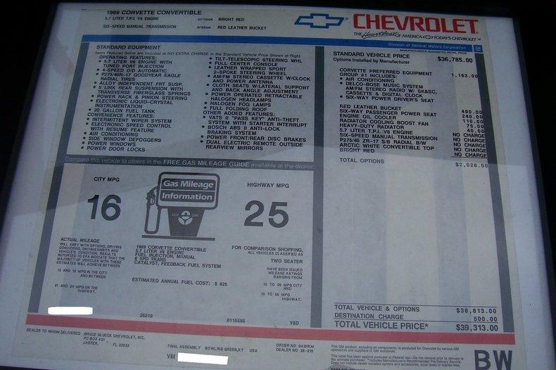 1989 Chevrolet Corvette