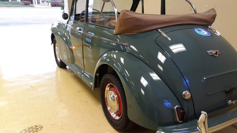 1952 Morris Minor Tourer Convertible