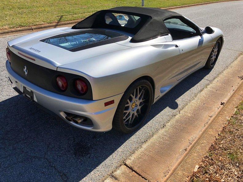 2002 Ferrari 360 Modena Spider