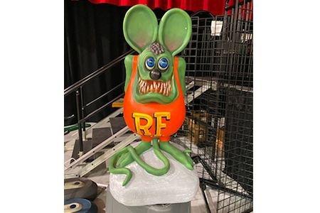 Rat Fink Statue