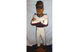 6' Wooden Carved Dale Earnhardt