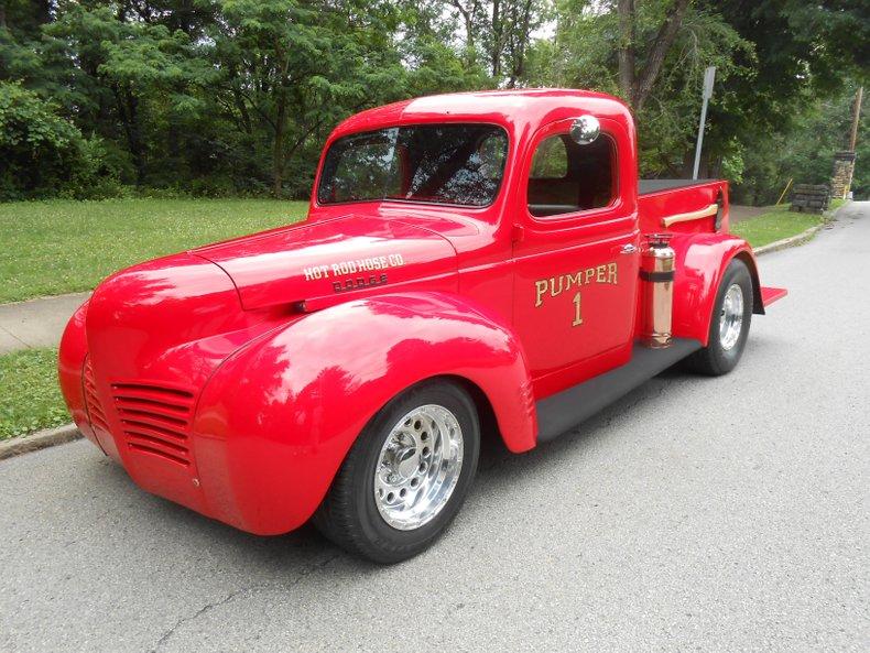 1940 Dodge Custom Fire Truck