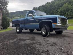 1986 Chevrolet K10 Silverado