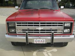 1986 Chevrolet K-10 Silverado