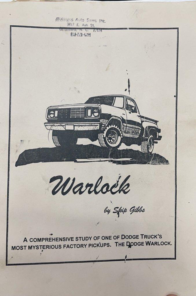 1977 Dodge D100 Warlock