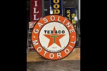 Texaco Gasoline & Motor Oil Sign