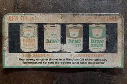 Original Sinclair Oil Cans Sign