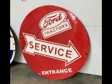 30in Porcelain Ford Service Entrance Sign