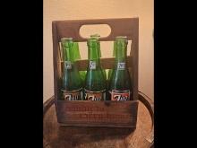 1941 7UP WOODEN CRATE