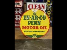 Procelain ENARCO Penn Oil Sign