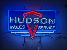 Hudson Sales & Service Sign