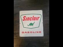 Metal Sinclair Gasoline Sign