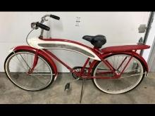 Early Supreme Bicycle with Book Rack and Horn