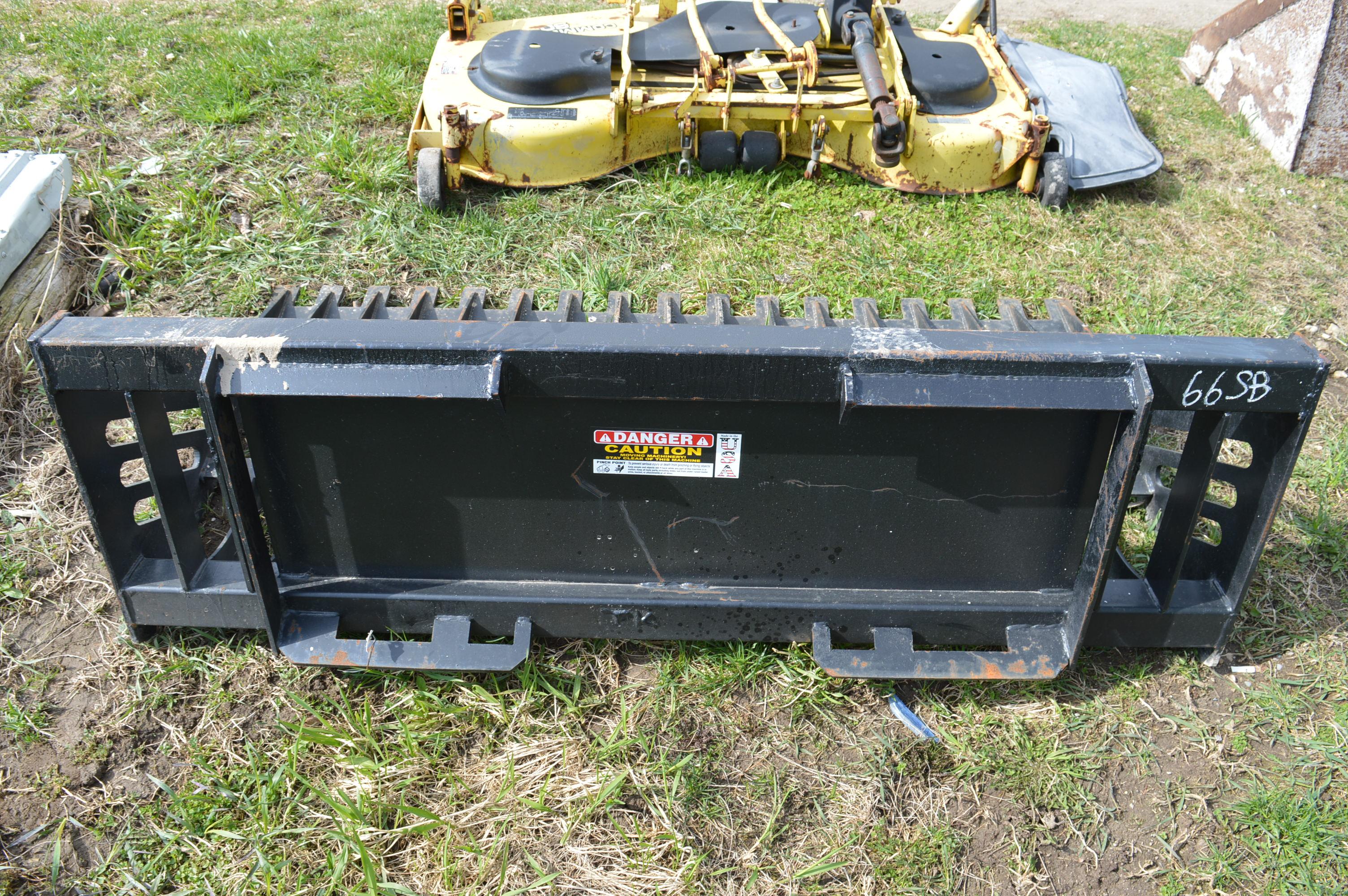 Skid Steer Stone Bucket