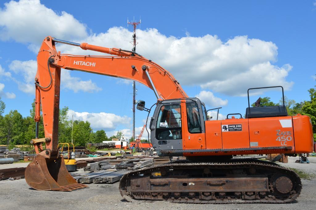 2003 HITACHI ZAXIS ZX450LC HYDRAULIC EXCAVATOR