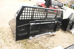 MAPLESIDE 6FT SKID STEER QUICK ATTACH HIGH VOLUME BUCKET (UNUSED)