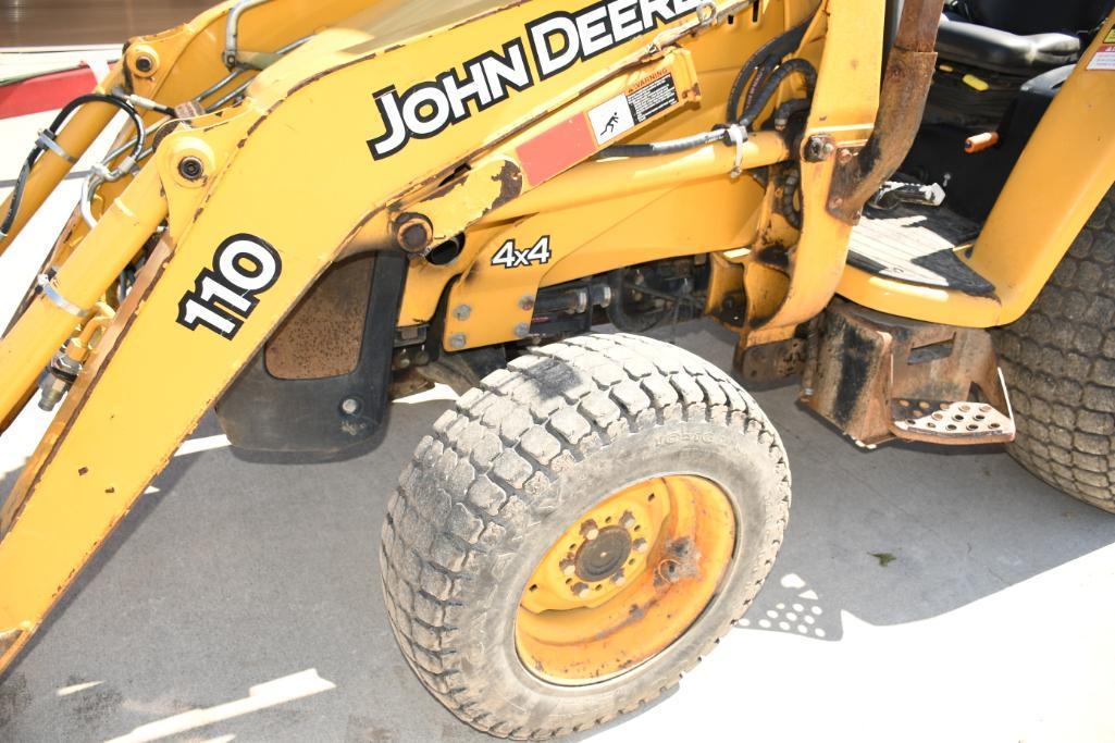 JOHN DEERE 110 BACKHOE