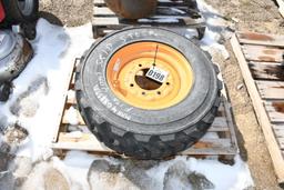 GALAXY 10X16.5 TIRE COMES WITH 8 BOLT CASE RIM (UNUSED)