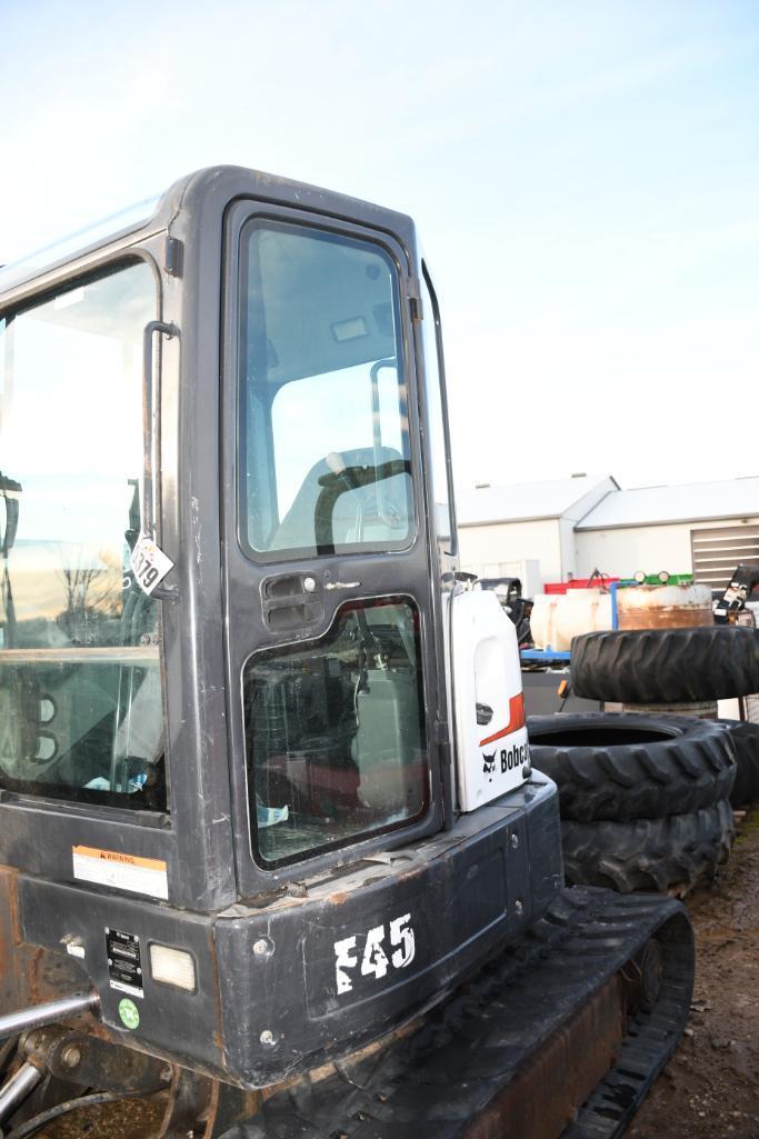 BOBCAT E45 MINI EXCAVATOR