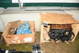 TWO SKIDS OF MISCELLANEOUS ENGINE PARTS