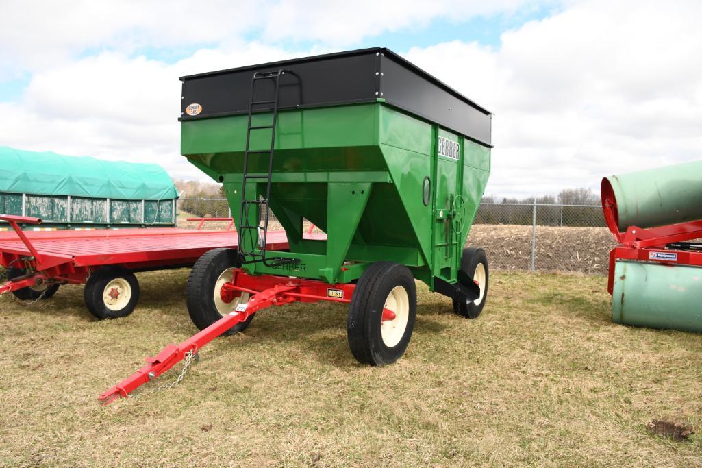 GERBER 385 GRAVITY BOX & HORST 205 WAGON (UNUSED)