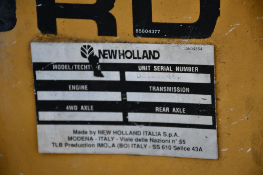 NEW HOLLAND 555E BACKHOE