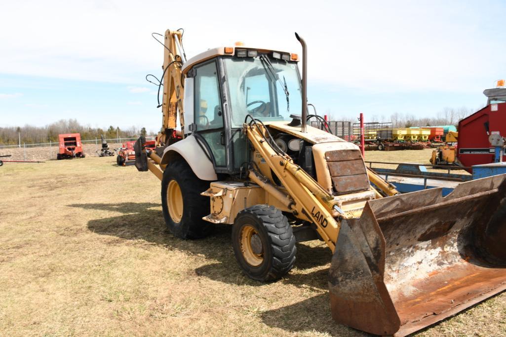 NEW HOLLAND 555E BACKHOE