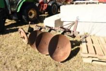 JOHN DEERE 3 FURROW DISC PLOW 3PTH