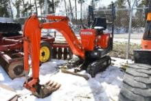 KUBOTA K008-3 MINI EXCAVATOR