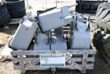 SKID OF PLASTIC SEED BOXES