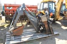 BRADCO 609 BACKHOE ATTACHMENT SKID STEER QUICK ATTACH