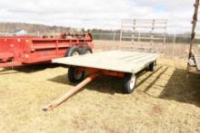 WOODEN BALE WAGON & RACK