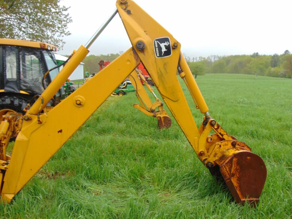 John Deere 450 Crawler loader backhoe