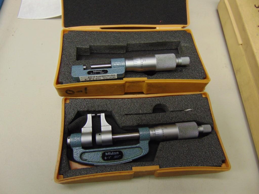 Mitutoyo 0" - 1" Micrometers