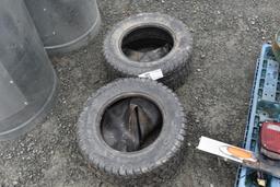 Pair of Bridgestone 23x8.5-15 lawn tractor tires