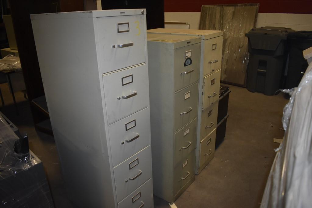 4 Filing Cabinets