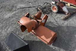 Kubota B648 Snow blower attachment