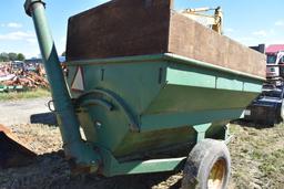 Little Green Self unloading Gravity Wagon