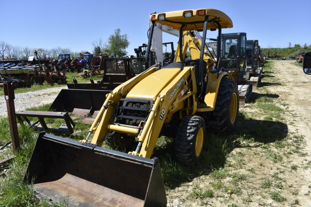 John Deere 110 Backhoe