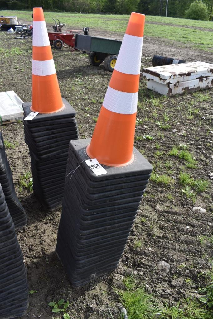 25 Construction Cones