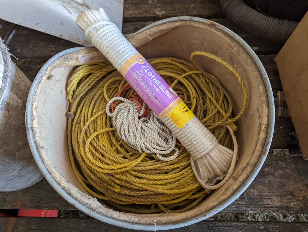 Group of Misc Rope