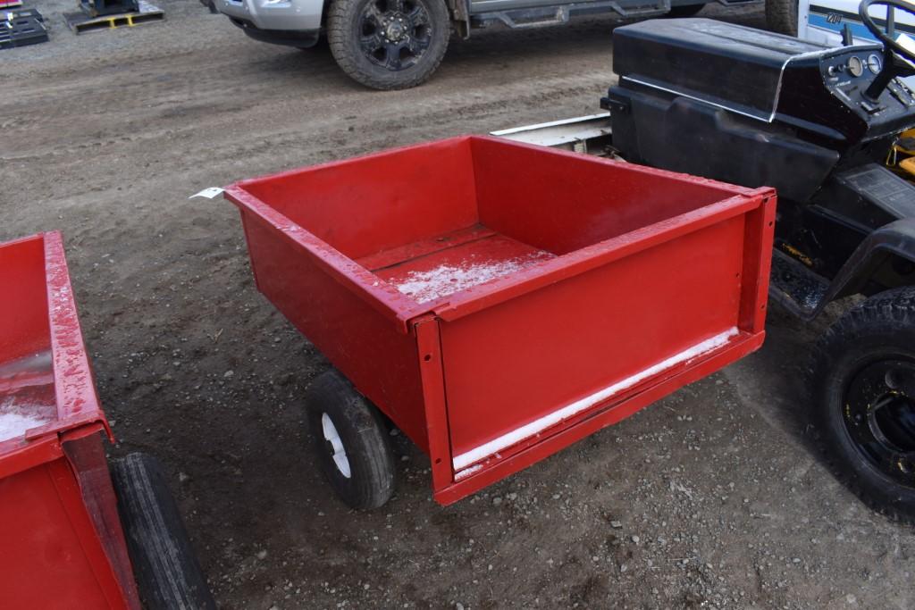 Dumping Lawn Cart